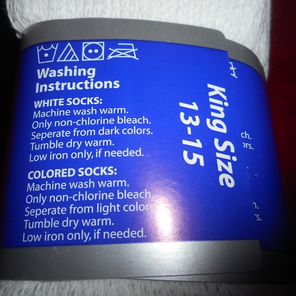 3 Pair King Size CSM Diabetic Cotton Blend Socks - Picture 4 of 5